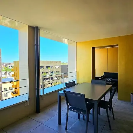 Elegant A Terrasse Et Parking * Montpellier